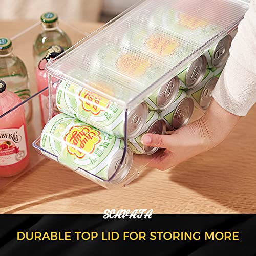 2 Pack Soda Can Organizer for Refrigerator (2 Count)