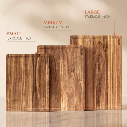Wood Cutting Board (3 Count)