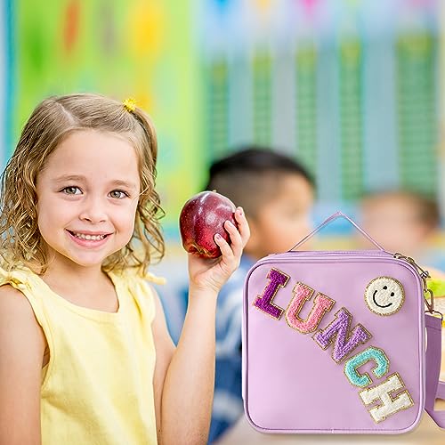 Insulated Lunch Bag With Adjustable Shoulder Strap