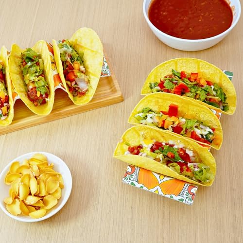 Melamine Taco Holder Stands