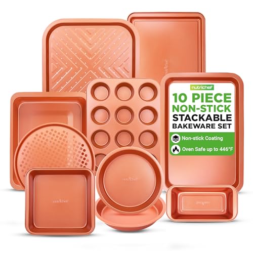 10 Piece Oven Baking Pans Set