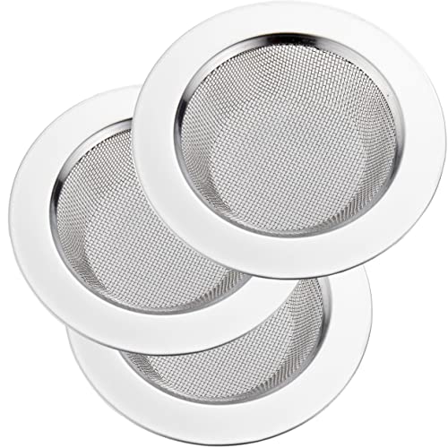 3 PCS Kitchen Sink Strainer Stainless Steel