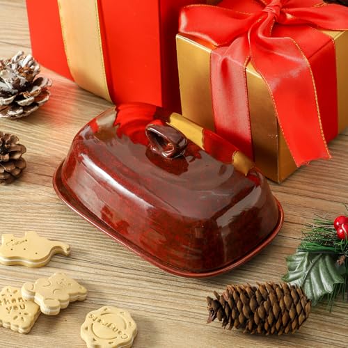Butter Dish with Lid for Countertop