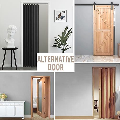 Closet Door Curtain Room Divider Drapes