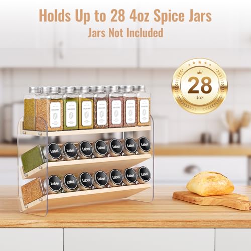 3 Tiered Spice Rack Organizer for Cabinet
