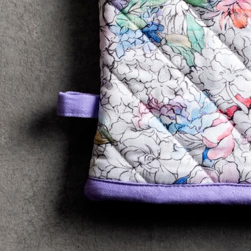 100% Cotton Oven Mitt & Pot Holder Set