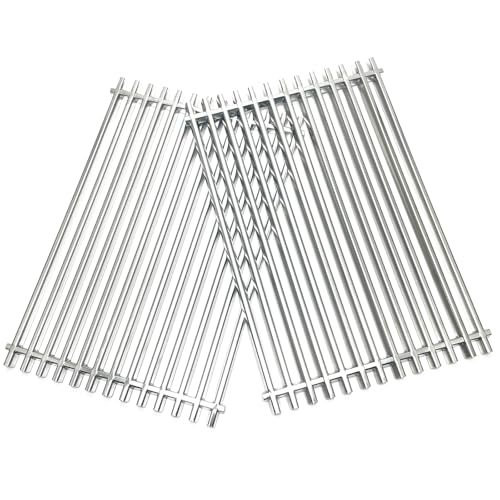 17-1/4" Stainless Steel Grid Grates for Weber Spirit E-310 E-320, S-310 S-320, Spirit 700, Weber 900, Genesis Silver B and C Genesis 1000-5000 Gas Grill 7525 7527