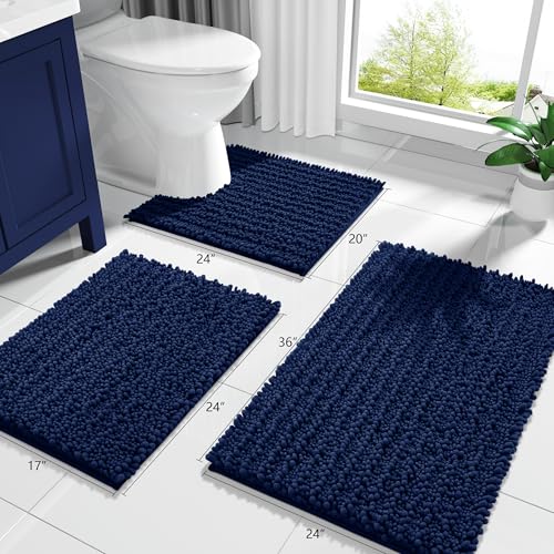 Bathroom Rugs Non Slip Washable