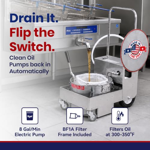 BD505 Deep Fryer With Oil Filtration