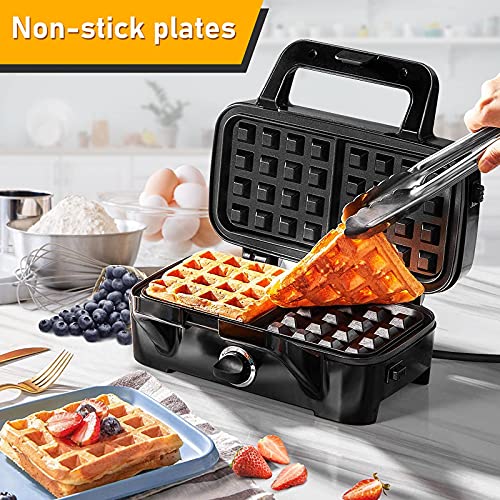 Waffle Maker with Removable Plates