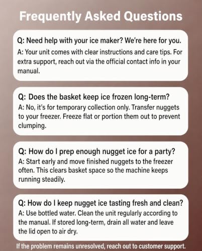 Nugget Ice Maker Countertop