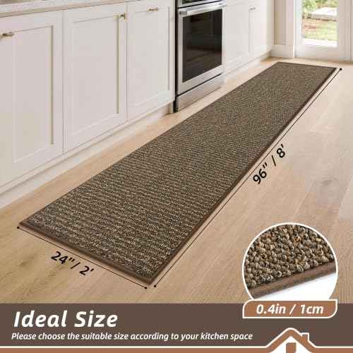 Kitchen Runner Rugs 24"x96"