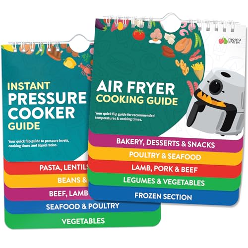 Air Fryer & Instant Pot Magnetic Cooking Guides (2 Count)