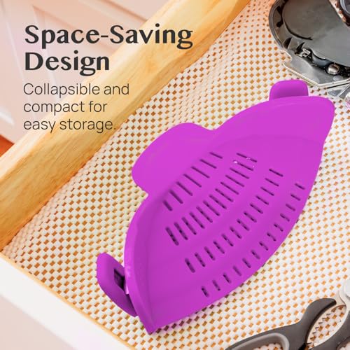 Snap N Strain Pot and Pasta Strainer