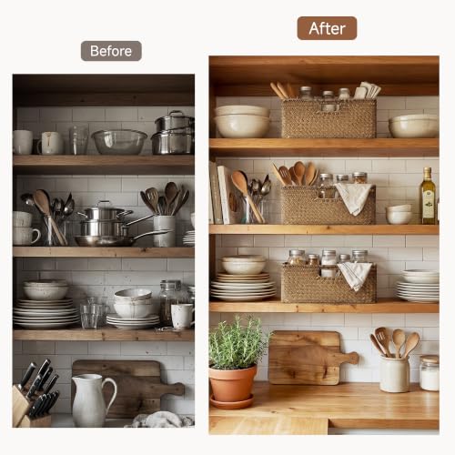 Large Wicker Baskets for Storage