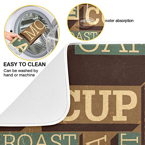 Super Absorbent Dish Drying Mat