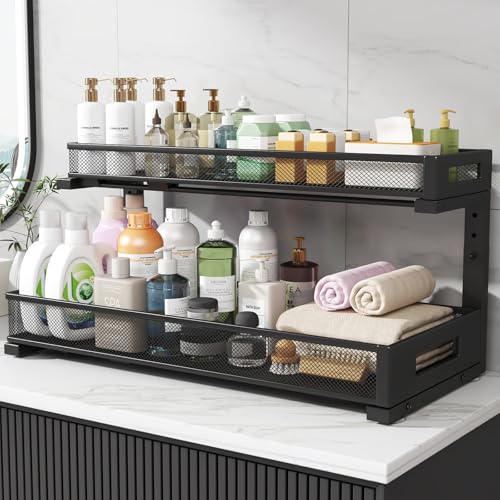 1 Pack 20.47IN Depth Under Sink Storage Organizer