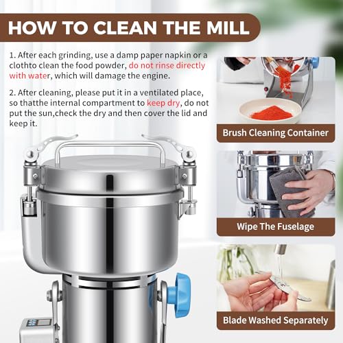 Electric Grain Grinder Mill