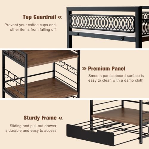 Coffee Bar Station Organizer
