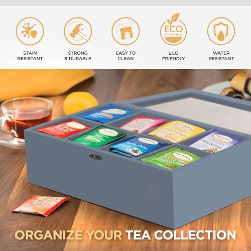 Tea Bag Organizer with Drawer