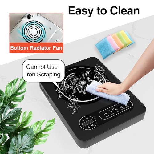 Single Burner Electric Cooktop 1800W