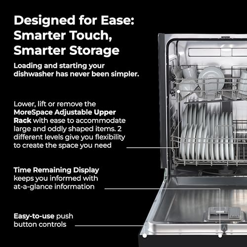 24" Hybrid Tub Dishwasher