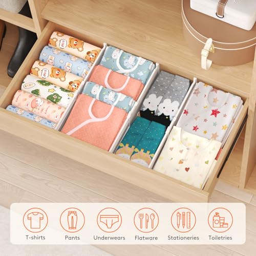 9 Pack 4" High Drawer Dividers (9 Count)