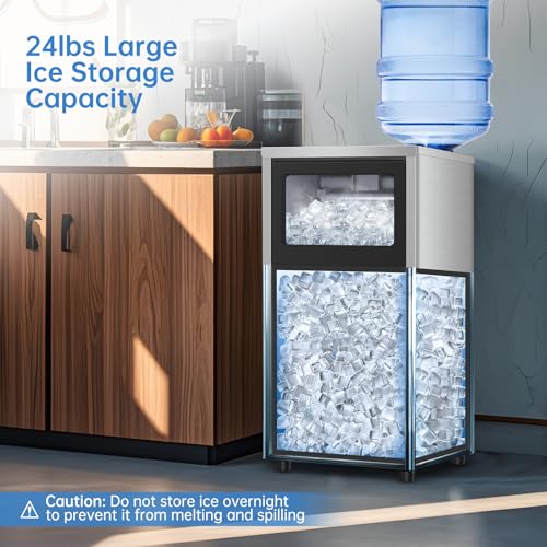 150 lbs Commercial Ice Maker Undercounter Built