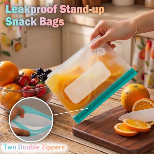 Reusable Food Storage Bags (10 Count)