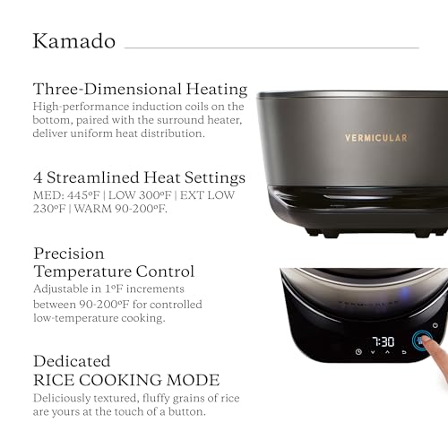Musui Kamado Cast Iron Induction Cooker