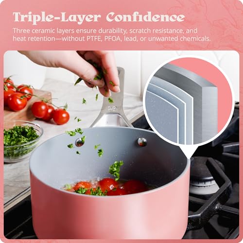 Premium Non Toxic Ceramic Cookware Set