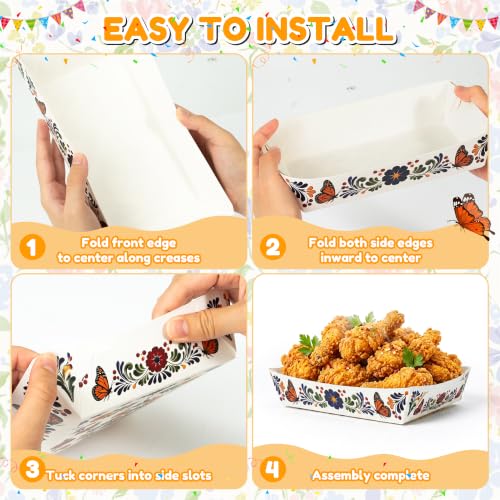 Mexican Monarch Butterfly Food Trays