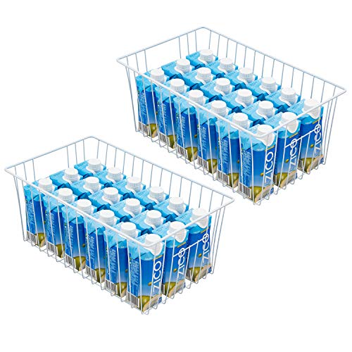 16inch Freezer Wire Storage Organizer Baskets (3 Count)