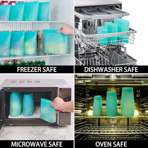 Reusable Food Bags (8 Count)