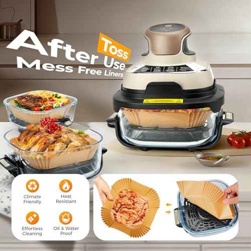 300 Pcs Air Fryer Liners Fits for Ninja Crispi 4 (300 Count)