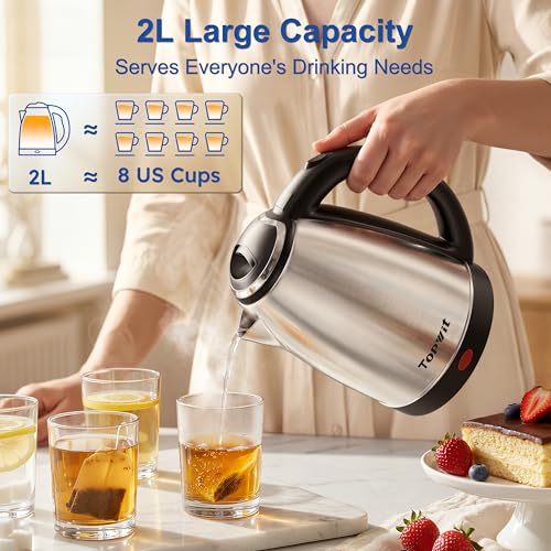 2.0L Stainless Steel Electric Kettle