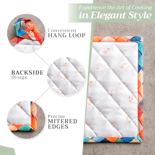Pot Holders 100% Cotton Potholders (2 Count)