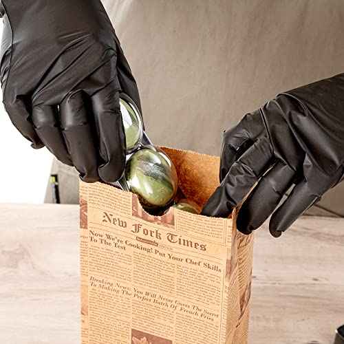 Bag Tek 2 Lb Disposable Lunch Bags 100 Sturdy Take Out Bags (100 Count)
