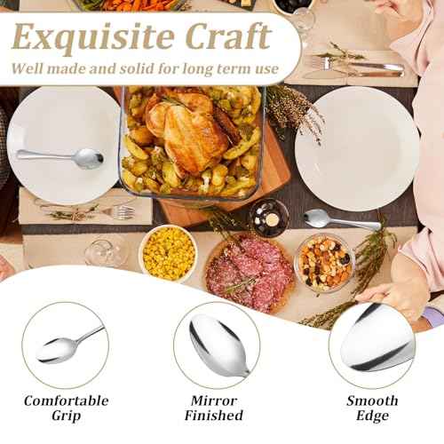 Windsor 96 Piece Set Stainless Steel Teaspoons (96 Count)