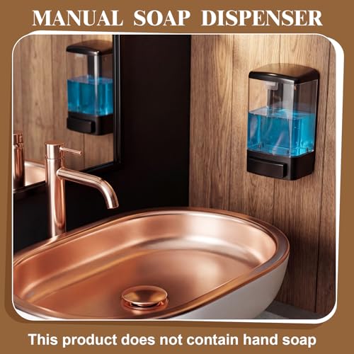 8 Pcs Wall Mounted Soap Dispenser (8 Count)