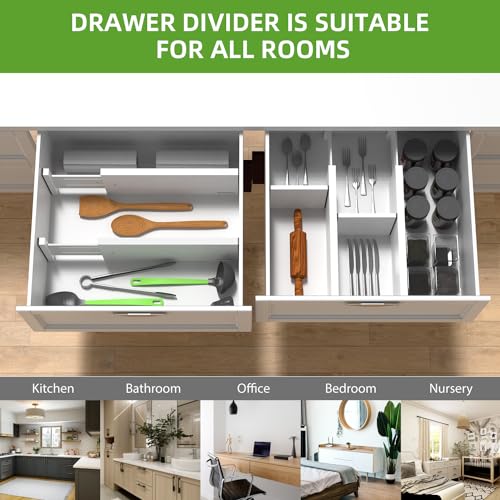 4 Pack Expandable Drawer Dividers