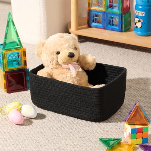 Small Storage Baskets for Organizing (4 Count)
