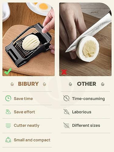 Egg Slicer for Hard Boiled Eggs