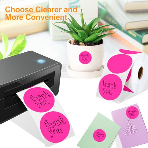 2 Inch Circle Thermal Sticker Labels