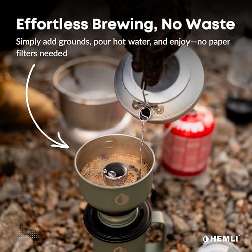 16 oz Pour Over Camping Coffee Maker Set