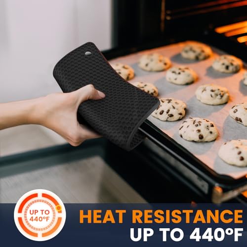 Silicone Trivet Mats 4 Heat Resistant Pot Holders Multipurpose Non