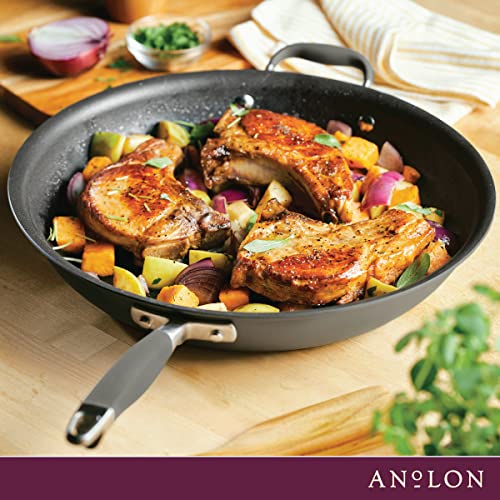 Advanced Home Hard Anodized Nonstick Frying Pan