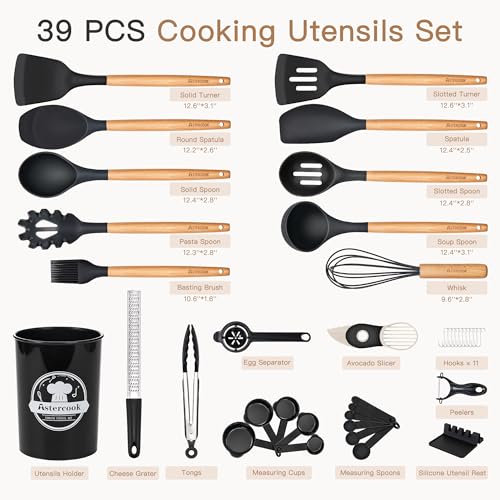 39 PCS Kitchen Utensils Set (39 Count)