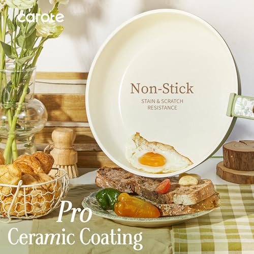 42pcs Ceramic Cookware Set