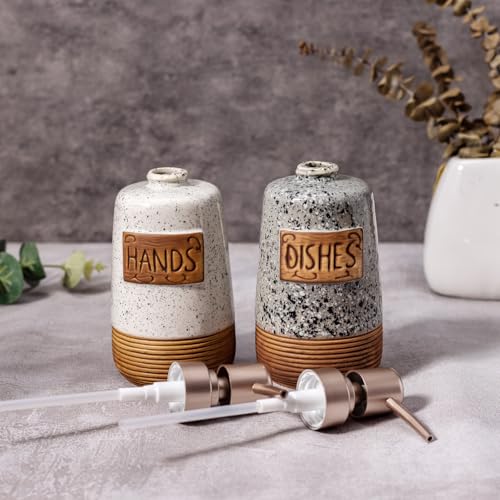 Hand and Dish Soap Dispenser Set (2 Count)